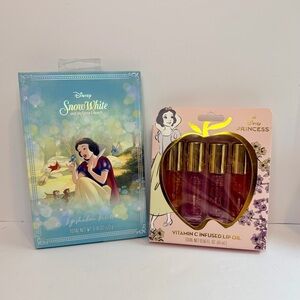 Disney Snow White Beauty Bundle | Eyeshadow Palette + Lip Oil Set